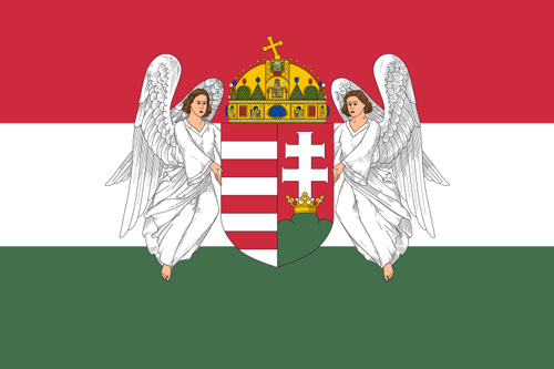 匈牙利国旗1867-1918